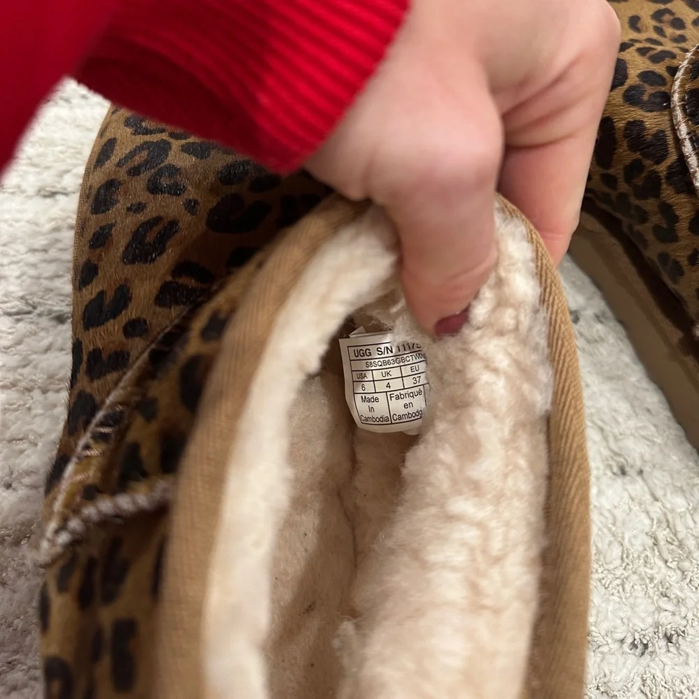 Ugg Classic Ultra Mini Boot Leopard - Picture 8 of 8
